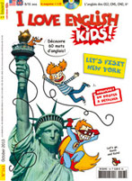 Couverture du magazine I Love English for Kids - Octobre 2013